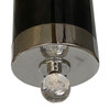 Large 29" Two-tone Chrome Art Deco Torchiere Wall Sconce, 5 Available