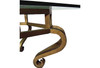 Glamorous Hollywood Regency Gilt Metal Coffee Table