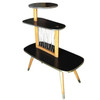 1950s Three-Tier Midcentury String Art Center Side Tables, Set of 3