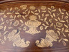 Late Victorian Dutch Marquetry Writing Desk w/ Inlaid Table Top