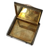 Art Deco Sterling Silver Compact Case by Aage Hjalmer Steenberg, Denmark, 1934