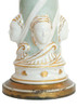 Ceramic Hollywood RegencyGreek Face Table Lamp by Rembrandt Light Company