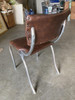 Chrome Mid Century Soda Shop Style Side Chair