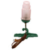 Art Deco Nude Nymph L610 Spelter Frankart Table Lamp by Sarsaparilla w/ Shade