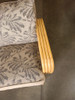 Impeccably Restored Paul Frankl Four Strand Rattan 4 Seat Corner Sectional So