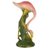 13" Tall MCM California Pottery Ceramic long-legged Flamingo Figurine