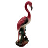 Mid-century Tropical Ceramic "The Walker" Pink Flamingo Figurine