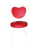 Custom Made Mid-century Iron & Steel Rebar Heart Patio Lounge Chair, Set of Four