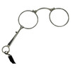 Antique German Lapis Lazuli and Sterling Silver Quick Relase Trigger Lorgnette