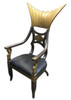 1934 Cleopatra Prop Egyptian Throne Chair Used by Claudette Colbert