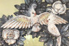 Billy Seay Airbrush Cockatoo and Hibiscus Hawaiian Art for Turner