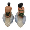RARE 1951 Male & Female Surfer Ceramic Salt & Pepper Shaker Set by Herman's