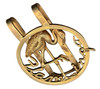 14K Gold Flamingo Money Clip