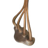 French Art Nouveau Cast Aluminum Music Book Stand in Gaudi Style, 7 Available
