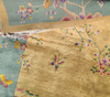 Large 11.5' X 9' Art Deco Nichols-Style Chinese Wool/Cotton Area Rug