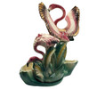 1956 Ceramic Flamingo Tropical Pond Indoor Planter by Lane & Company California