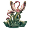 1956 Ceramic Flamingo Tropical Pond Indoor Planter by Lane & Company California