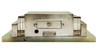 Art Deco Silver and Marble Digital Mantel Clock Model 975 by Lawson, Circa 1930
