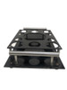 Aluminum and Bakelite Drink holder Tray by Aero-Art Los Angeles