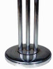 Chrome Streamlined Side Table with Tubular Legs