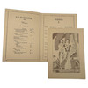 1938 SS Mariposa Dinner Menu for Matson Lines Artwork by Frank Mcintosh