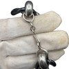 Avant Garde Sterling Silver Pomellato Link Chain Contored Gourmette Bracelet
