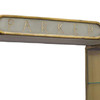 Rare Streamline Art Deco Brass & Oak Double Tower Display Case by Parker Pens