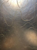 Modernist Brushed Aluminum & Spun Fiberglass Folding Screen