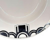 1977 Art Deco Style 8” Porcelain Hollywood Bowl Round Ashtray, Signed