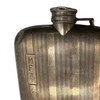 Sterling Silver Free mason Prohibition Hip Flask by Elgin E.A.M.