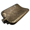 Sterling Silver Free mason Prohibition Hip Flask by Elgin E.A.M.