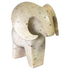 Post Modern White Marble Ram Sheep Sculpture by Masatoyo Kishi Kuki 32/200