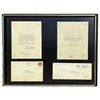 Framed Richard Nixon & Spiro Agnew Watergate Letters 1973