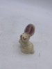 Magician Black Bunny in a Hat Rabbit Figural Collection