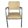 Chrome Round Tubular Armchair by Royal Metal