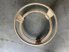 Five Strand Rattan Coffee Table with Glass Top