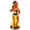 Hawaiian Hula Girl & Ukulele Player Ceramic Statue Set by Kreiss Company