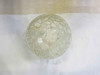 Small Vintage Crackled Ceiling Glass Globe Pendant