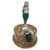 1930s Arrow "Naughty Hula Girl" Swirled Bakelite Table Striker Lighter