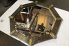 Arts & Crafts Hand Hammered Octagon Copper Mirror