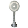 Post-Modern Futurist Enameled Futurist Steel Table Lamp 1990, 2 Available