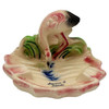 Rare 1948 "Soweru of Florida" Drinking Pink Flamingo Ceramic Ashtray
