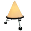 Bespoke Post Modern Acrylic Geometric Cone Table Lamp, 2 Available