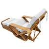 Original Rattan By Paul Frankl, Multi-Strand Sofa and Chaise Lounge