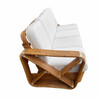 Original Rattan By Paul Frankl, Multi-Strand Sofa and Chaise Lounge