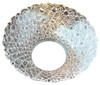 Victorian Daisy and Buttons Pressed Glass Light - 9 Available!