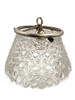 Victorian Daisy and Buttons Pressed Glass Light - 9 Available!