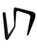 Noguchi Style Triangle Glass Top Wide Side Table