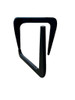 Noguchi Style Triangle Glass Top Wide Side Table