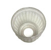 Art Nouveau Lamp Bell Frosted Glass Shade